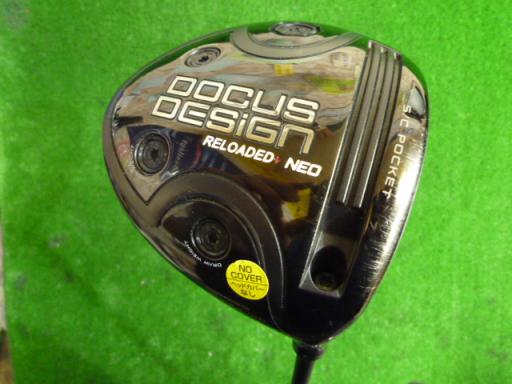 【中古】 DOCUS DOCUS DESIGN RELOADED+ NEO(黒いこと) 10° １番ウッド DR 純然たる特注矢がら (フレックス余分の物) メンズ 成人男性用 右利き 右用 C位置づける ゴルフ野球クラブ