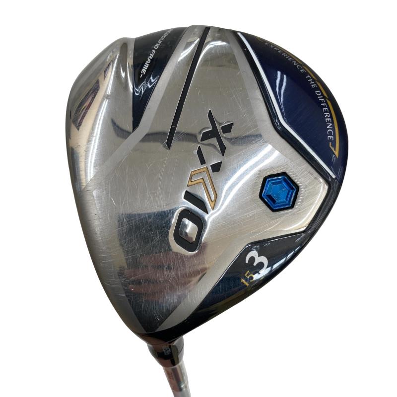 【中古】 ダンロップ XXIO(2022) 3W レフティ フェアウェイウッド FW リシャフト (フレックス余分の物) メンズ 成人男性用 左ぎっちょ レフティ 左用 C位置づける ゴルフ野球クラブ