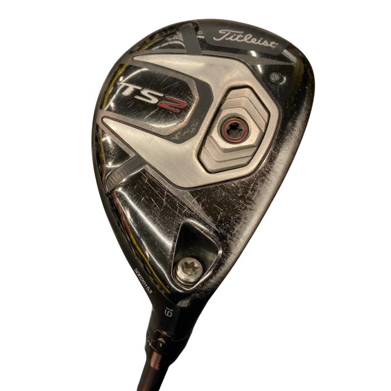 【中古】 タイトリスト TS2 19° ユーティリティ UT Titleist Tour AD T-60 (フレックスS) メンズ 男性用 右利き 右用 Cランク ゴルフクラブ