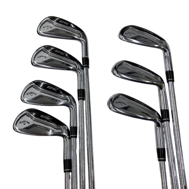 【中古】 キャロウェイ EPIC FORGED STAR 7S アイアン仕掛ける IR NS PRO ZELOS 7 (フレックスS) メンズ 成人男性用 右利き 右用 C価値づける ゴルフ野球クラブ