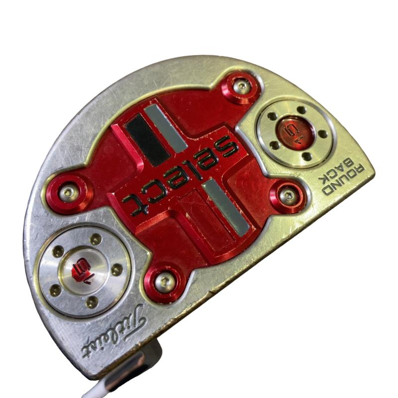 【中古】 タイトリスト SCOTTY CAMERON select ROUNDBACK 33インチ パター PT スチール (フレックスその他) メンズ 男性用 右利き 右用 Cランク ゴルフクラブ｜ゴルフパートナー 中古クラブ店