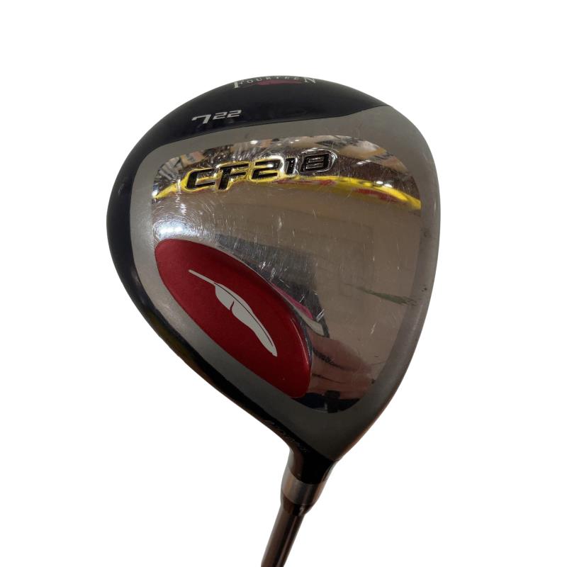 【中古】 フォーティーン CF-218 7W フェアウェイウッド FW FT-15f (フレックスR) メンズ 男性用 右利き 右用 Dランク ゴルフクラブ