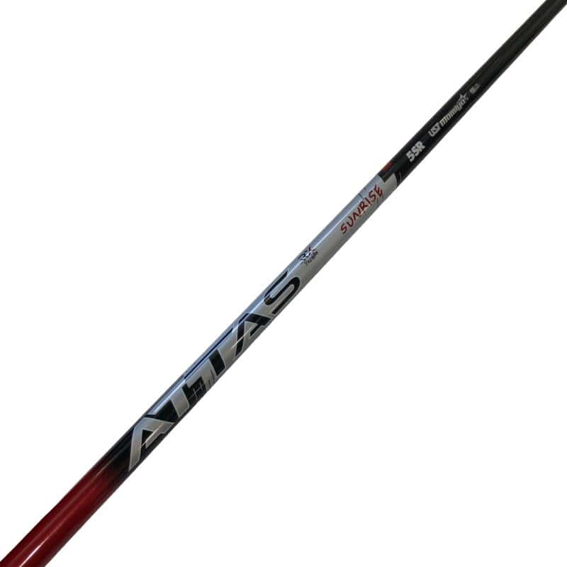 【中古】 ピン捩り付き添い人(G440系) マミヤドライバー用 立て坑 ATTAS RX SUNRISE RED 5 (フレックスSR)A価値づける ゴルフ野球クラブ
