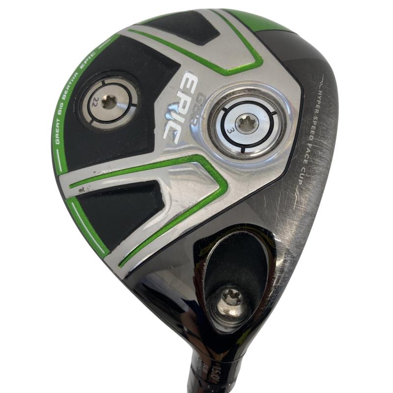 【中古】 キャロウェイ GBB EPIC SUBZERO 15&deg; フェアウェイウッド FW リシャフト (フレックスその他) メンズ 男性用 右利き 右用 Cランク ゴルフクラブ｜ゴルフパートナー 中古クラブ店 8,027円