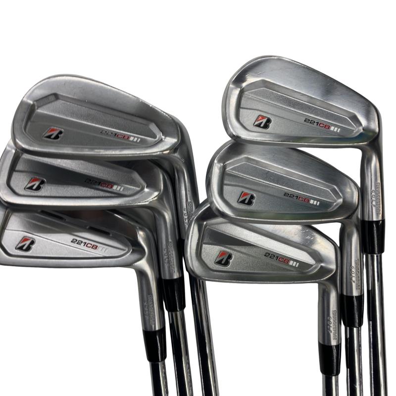 【中古】 ブリヂストン BRIDGESTONE 221CB 6S アイアン仕掛ける IR NS PRO MODUS3 TOUR120 (フレックスS) メンズ 成人男性用 右利き 右用 C価値づける ゴルフ野球クラブ