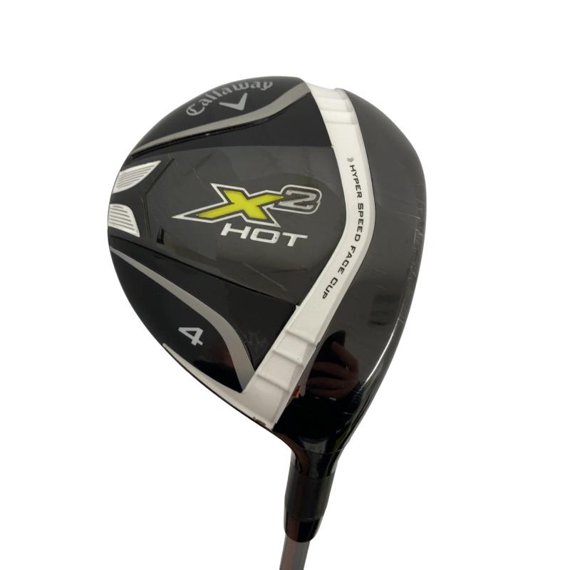 【中古】 キャロウェイ X2 HOT  4W レディース フェアウェイウッド FW X2 HOT(公明正大通い路) (フレックスL) レディース お上さん用 右利き 右用 C序列付ける ゴルフ野球クラブ