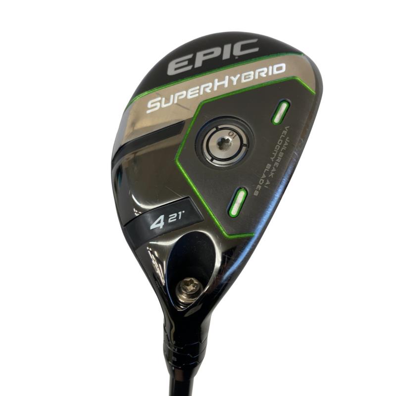【中古】 キャロウェイ EPIC SUPER HYBRID U4 ユーティリティ UT Diamana 55 for CW(2021 EPIC UT) (フレックスSR) メンズ 男性用 右利き 右用 Cランク ゴルフクラブ
