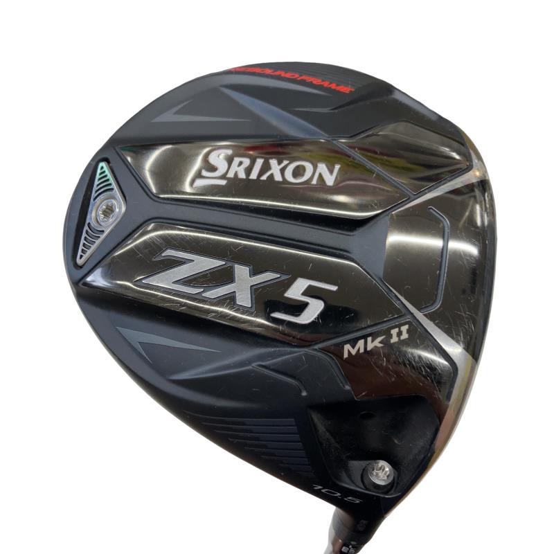 【中古】 ダンロップ SRIXON ZX5 Mk II 10.5° １番ウッド DR Diamana ZX-II 50 (フレックスSR) メンズ 成人男性用 右利き 右用 C位置づける ゴルフ野球クラブ