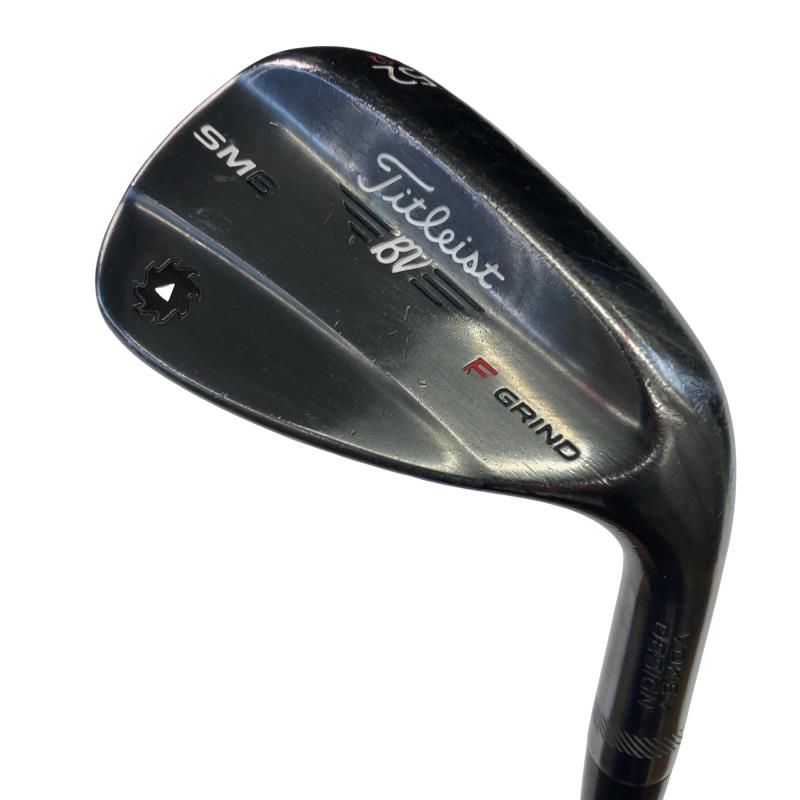 【中古】 タイトリスト VOKEY SPIN MILLED SM6 スティールグレー 52°/12°F ウェッジ WG NS PRO MODUS3 TOUR120 (フレックスS) メンズ 男性用 右利き 右用 Dランク ゴルフクラブ