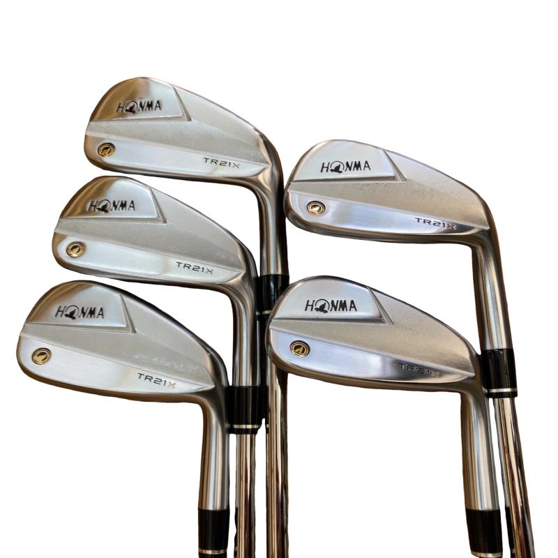 【中古】 本間ゴルフ TOUR WORLD TR21X 5S アイアンセット IR NS PRO 950GH neo (フレックスR) メンズ 男性用 右利き 右用 Cランク ゴルフクラブ