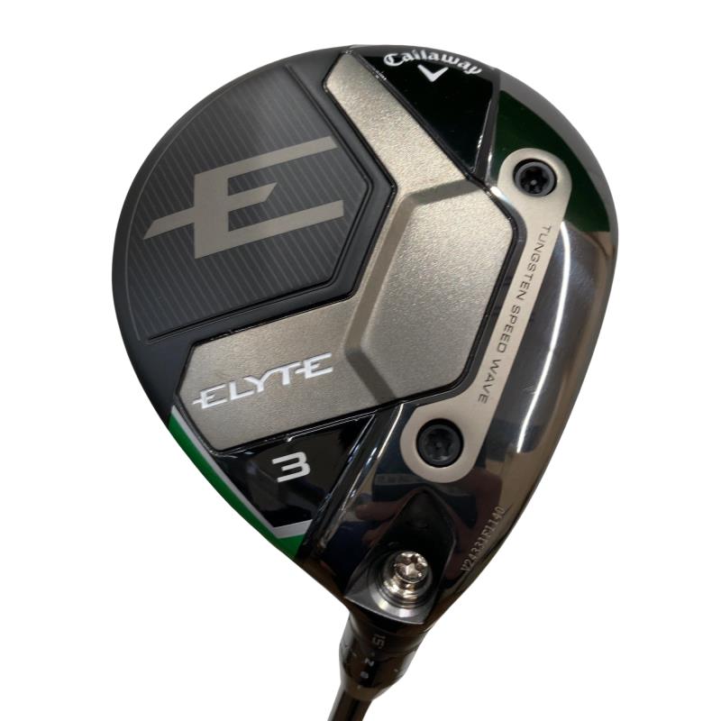 【中古】 キャロウェイ ELYTE  3W フェアウェイウッド FW VENTUS GREEN 50 for CW(ELYTE FW) (フレックスS) メンズ 成人男性用 右利き 右用 B序列付ける ゴルフ野球クラブ