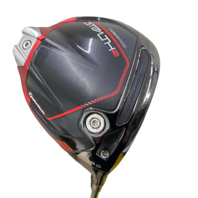 【中古】 テーラーメイド STEALTH2 9° ドライバー DR TENSEI RED TM50(STEALTH DR) (フレックスS) メンズ 男性用 右利き 右用 Cランク ゴルフクラブ