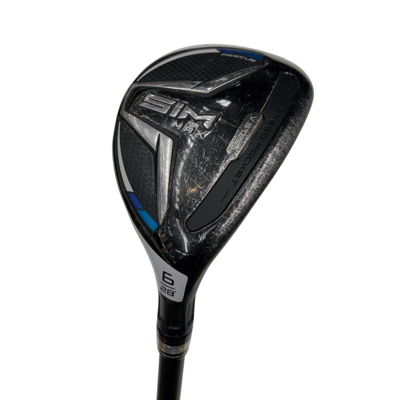 【中古】 テーラーメイド SIM MAX U6 ユーティリティ UT リシャフト (フレックスその他) メンズ 男性用 右利き 右用 Cランク ゴルフクラブ｜ゴルフパートナー 中古クラブ店