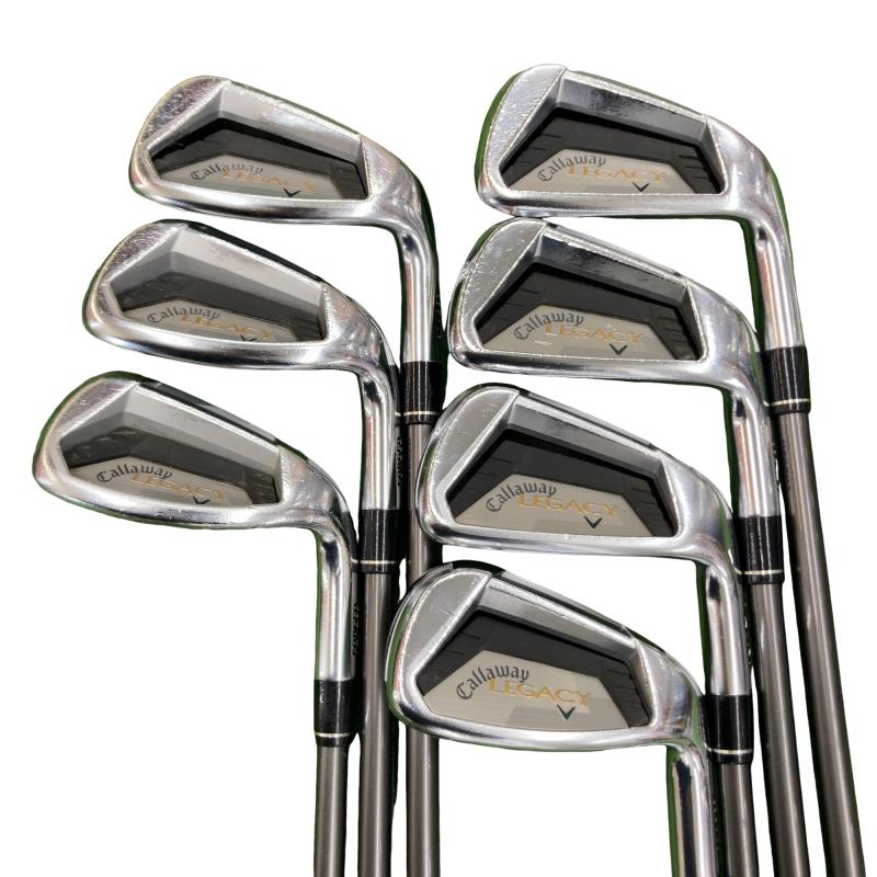 【中古】 キャロウェイ LEGACY 8S アイアンセット IR LEGACY 60i (フレックスSR) メンズ 男性用 右利き 右用 Cランク ゴルフクラブ