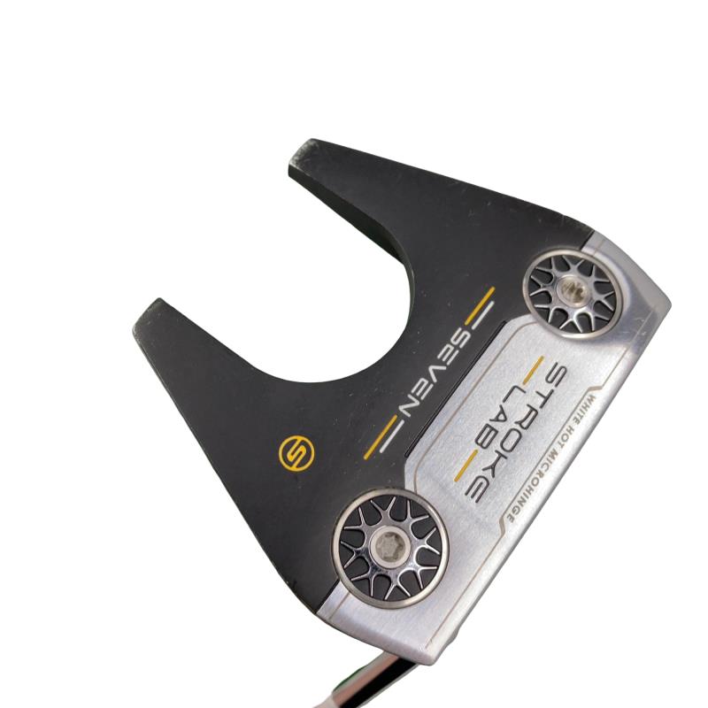 【中古】 オデッセイ STROKE LAB SEVEN S 34インチ パター PT STROKE LAB (フレックスその他) メンズ 男性用 右利き 右用 Cランク ゴルフクラブ