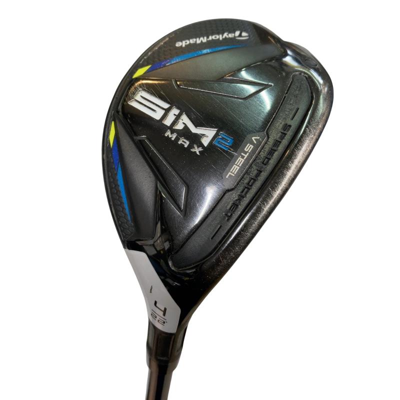 【中古】 仕立て屋お手伝いさん SIM2 MAX U4 ありがた味 UT TENSEI BLUE TM60(SIM2 UT) (フレックスS) メンズ 成人男性用 右利き 右用 C位置づける ゴルフ野球クラブ