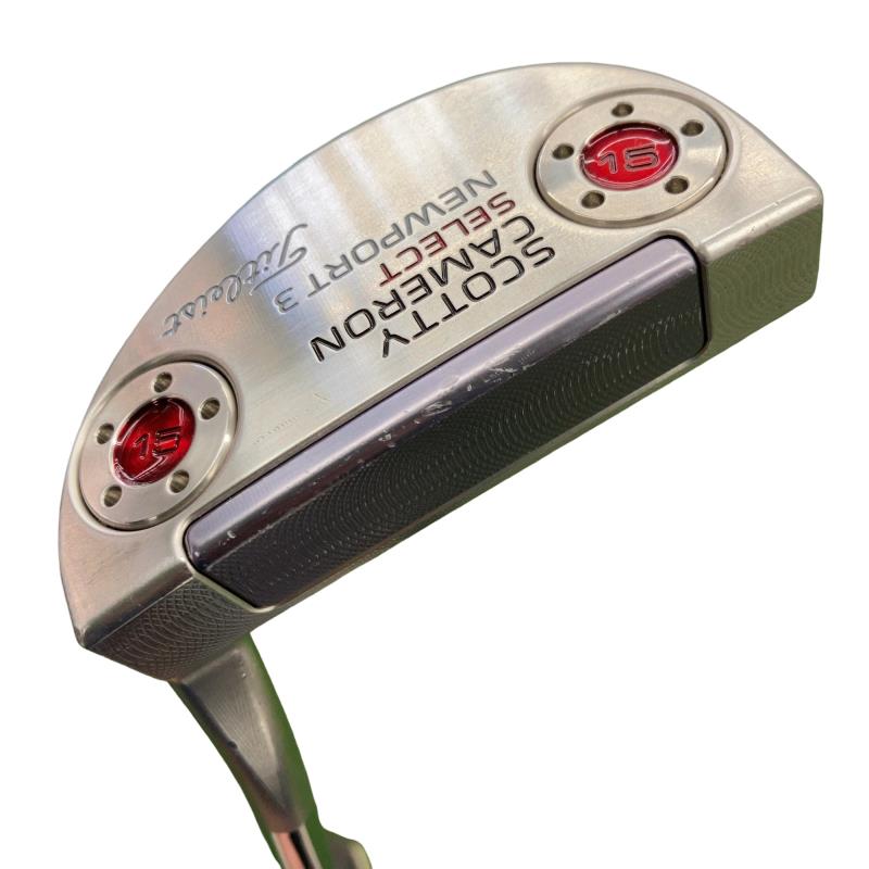 【中古】 タイトリスト SCOTTY CAMERON select NEWPORT 3(2016) 34インチ パター PT スチール (フレックスその他) メンズ 男性用 右利き 右用 Cランク ゴルフクラブ