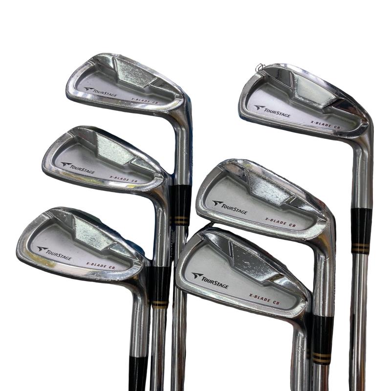 【中古】 ブリヂストン TOURSTAGE X-BLADE CB 8S アイアン仕掛ける IR NS PRO 950GH ウェイトフロー (フレックスS) メンズ 成人男性用 右利き 右用 D価値づける ゴルフ野球クラブ