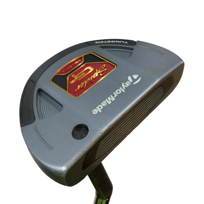 【中古】 テーラーメイド Spider GT ROLLBACK SILVER スモールスラント 33インチ パター PT スチール (フレックスその他) メンズ 男性用 右利き 右用 Cランク ゴルフクラブ