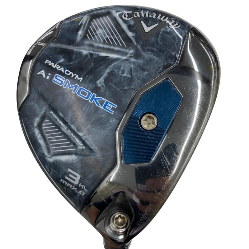 【中古】 キャロウェイ PARADYM Ai SMOKE MAX D 3HL フェアウェイウッド FW 完全無欠特注立て坑 (フレックスS) メンズ 成人男性用 右利き 右用 C序列付ける ゴルフ野球クラブ