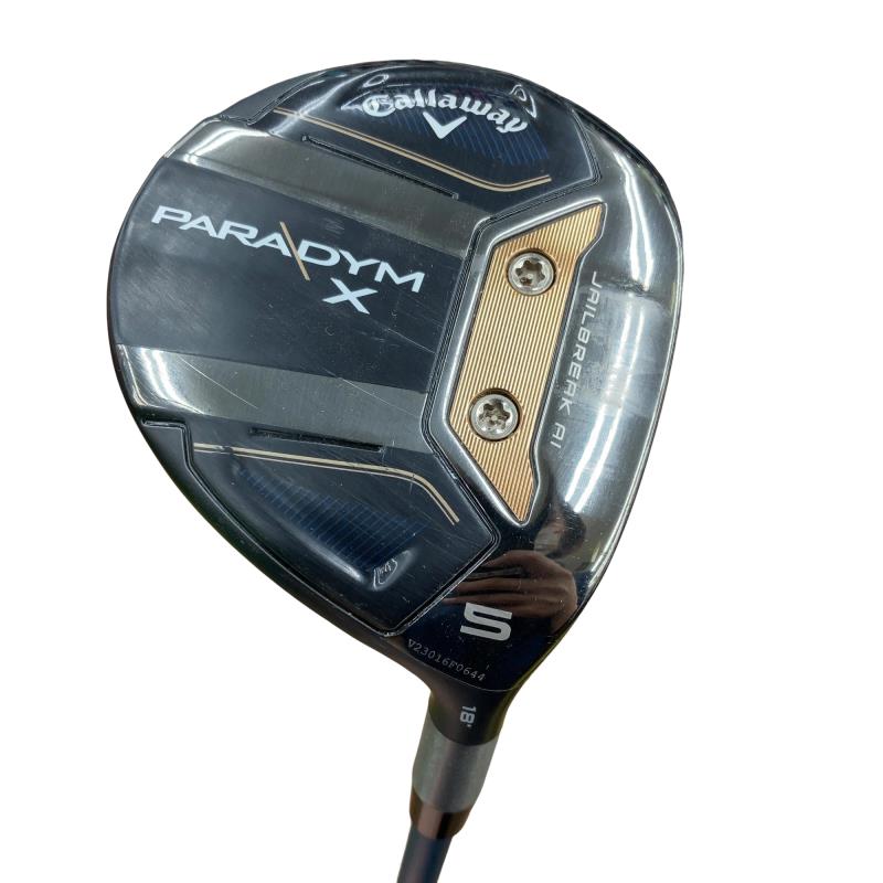 【中古】 キャロウェイ PARADYM X 5W フェアウェイウッド FW VENTUS TR 5 for CW(PARADYM FW) (フレックスSR) メンズ 男性用 右利き 右用 Cランク ゴルフクラブ