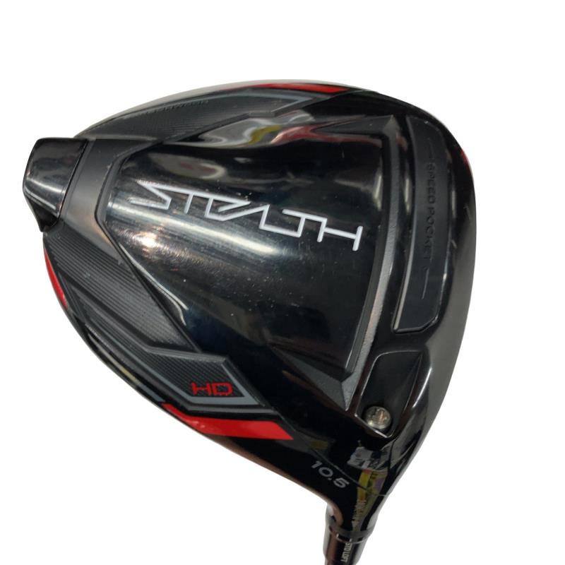 【中古】 テーラーメイド STEALTH HD 10.5° ドライバー DR TENSEI RED TM50(STEALTH DR) (フレックスS) メンズ 男性用 右利き 右用 Cランク ゴルフクラブ