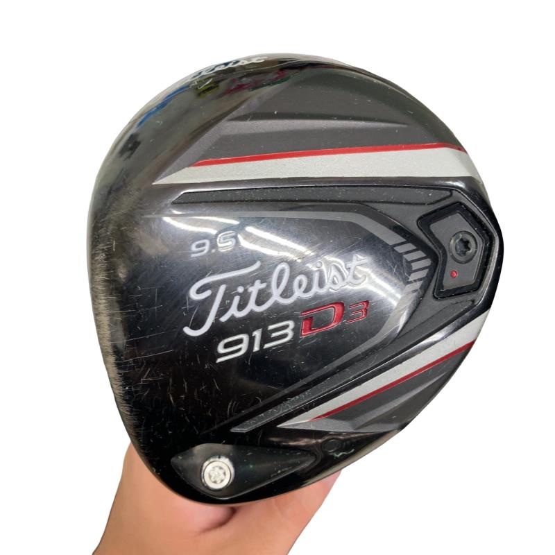 【中古】 タイトリスト 913 D3  9.5° レフティ １番ウッド DR 完全無欠特注立て坑 (フレックスX) メンズ 成人男性用 左ぎっちょ レフティ 左用 C序列付ける ゴルフ野球クラブ