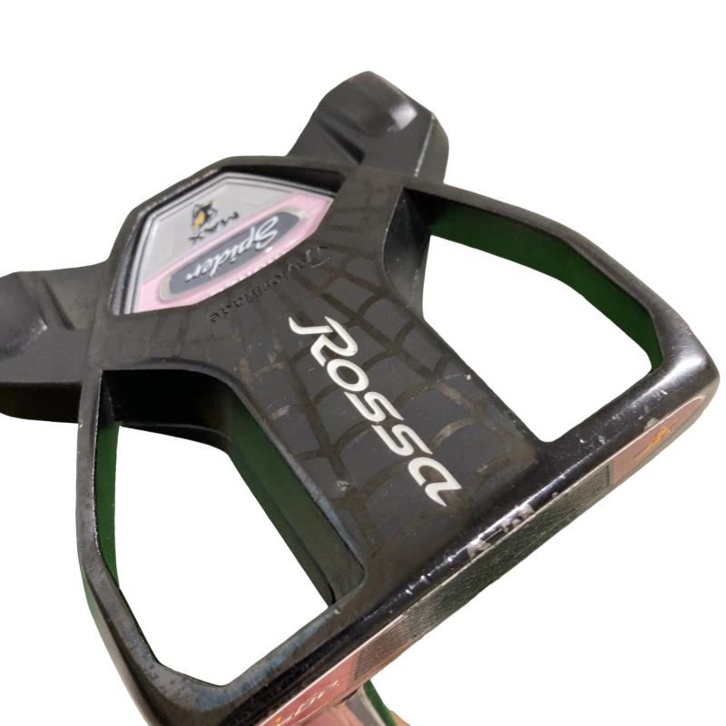 【中古】 テーラーメイド Rossa agsi-c SPIDER MAX 32インチ レディース パター PT スチール (フレックスその他) レディース 女性用 右利き 右用 Dランク ゴルフクラブ