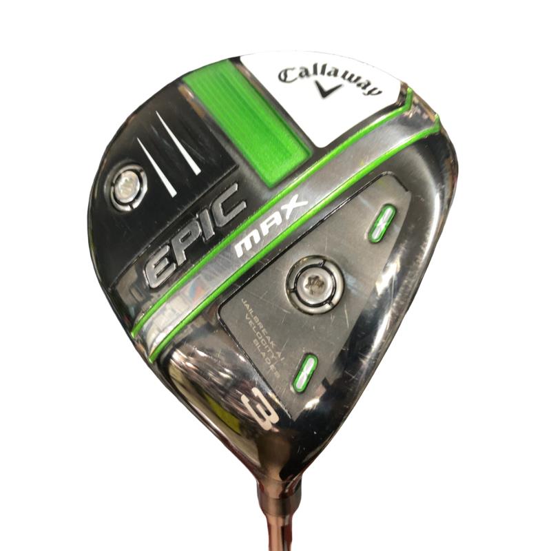 【中古】 キャロウェイ EPIC MAX  3W フェアウェイウッド FW Diamana 40 for CW(2021 EPIC FW) (フレックスSR) メンズ 成人男性用 右利き 右用 C位置づける ゴルフ野球クラブ