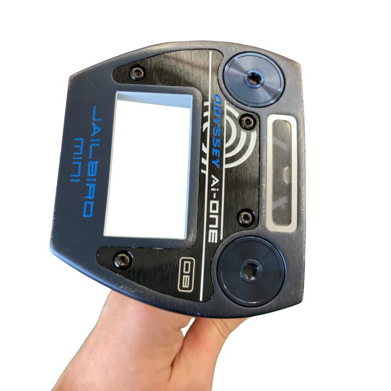 【中古】 オデッセイ Ai-ONE JAILBIRD MINI DB 34in パター PT STROKE LAB 90 スチール写真 (フレックス余分の物) メンズ 成人男性用 右利き 右用 C位置づける ゴルフ野球クラブ