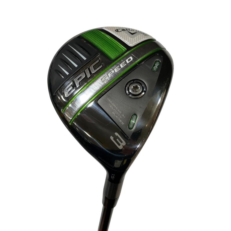 【中古】 キャロウェイ EPIC SPEED 3W フェアウェイウッド FW Diamana 50 for CW(2021 EPIC FW) (フレックスS) メンズ 男性用 右利き 右用 Cランク ゴルフクラブ