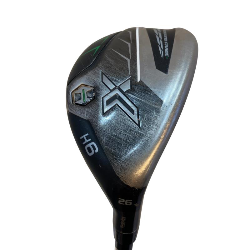 【中古】 ダンロップ XXIO(2022) eks H6 ありがた味 UT Miyazaki AX-2(HB) (フレックスS) メンズ 成人男性用 右利き 右用 C位置づける ゴルフ野球クラブ