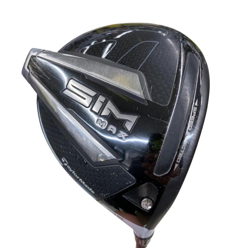 【中古】 テーラーメイド SIM MAX 10.5° ドライバー DR リシャフト (フレックスその他) メンズ 男性用 右利き 右用 Dランク ゴルフクラブ