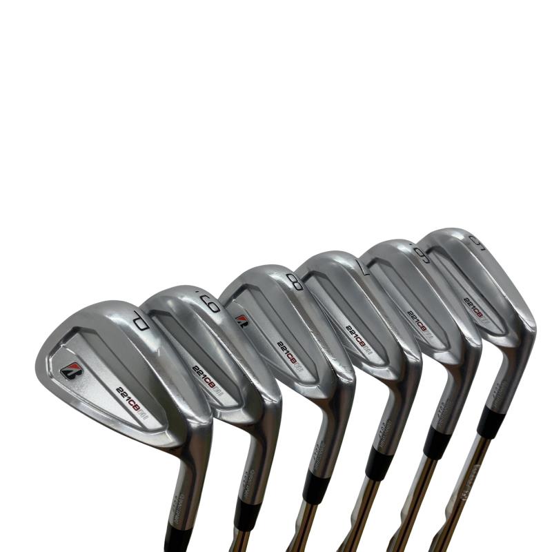 【中古】 ブリヂストン BRIDGESTONE 221CB 6S アイアン仕掛ける IR NS PRO MODUS3 TOUR120 (フレックスS) メンズ 成人男性用 右利き 右用 C価値づける ゴルフ野球クラブ