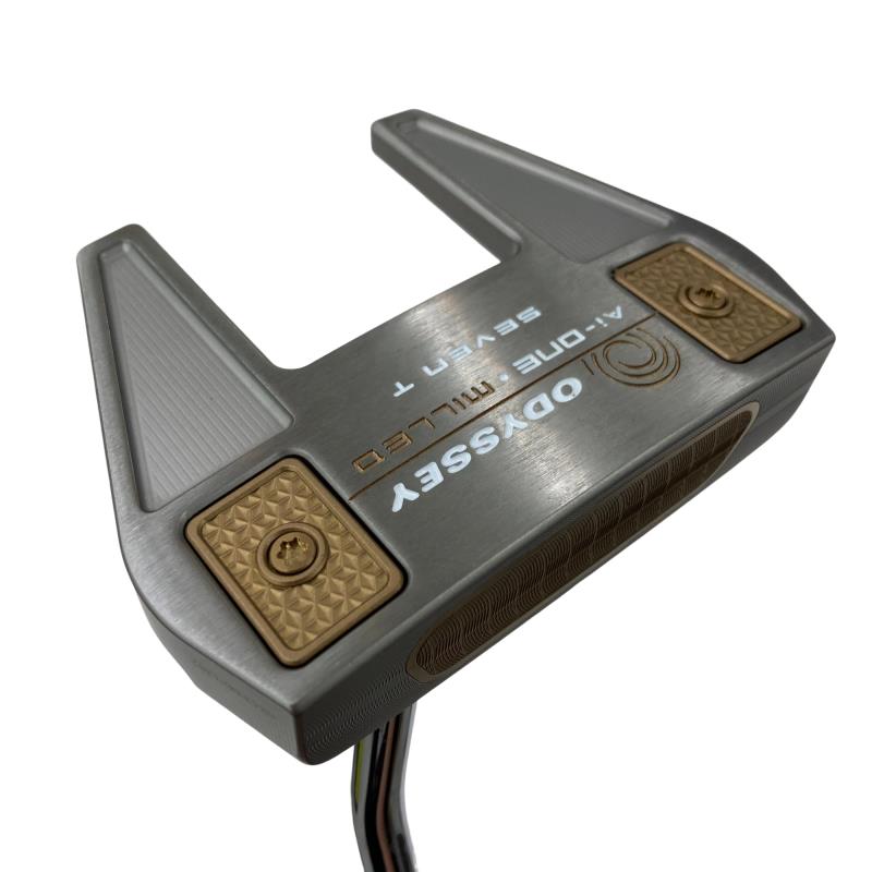 【中古】 オデッセイ Ai-ONE・MILLED SEVEN T DB シルバー 34インチ パター PT STROKE LAB 90 スチール (フレックスその他) メンズ 男性用 右利き 右用 Bランク ゴルフクラブ