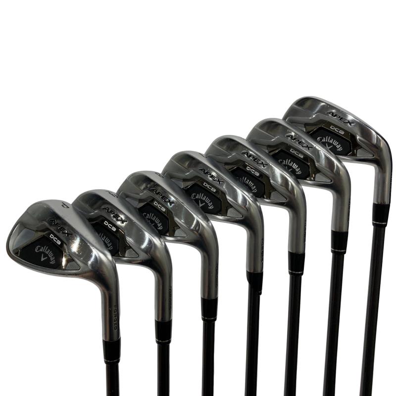 【中古】 キャロウェイ APEX DCB(2021) 7S アイアン仕掛ける IR Diamana 55 for CW(2021 APEX IR) (フレックスR) メンズ 成人男性用 右利き 右用 C価値づける ゴルフ野球クラブ