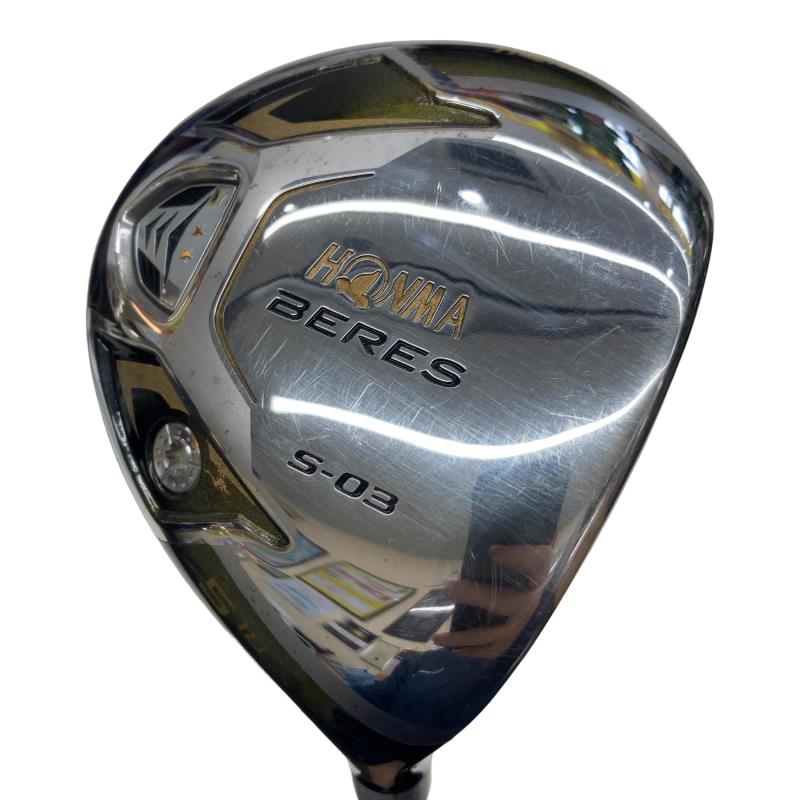 【中古】 本間ゴルフ BERES S-03 5W フェアウェイウッド FW 2S ARMRQ8 49 (フレックスSR) メンズ 成人男性用 右利き 右用 D価値づける ゴルフ野球クラブ