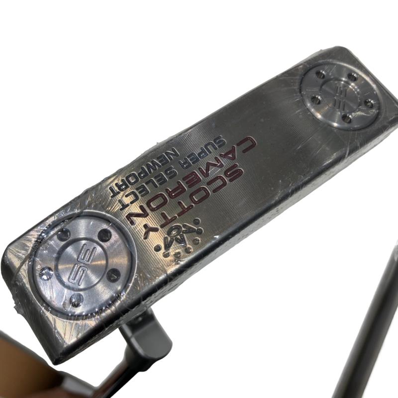【中古】 タイトリスト SCOTTY CAMERON SUPER SELECT NEWPORT 34インチ パター PT スチール (フレックスその他) メンズ 男性用 右利き 右用 Aランク ゴルフクラブ