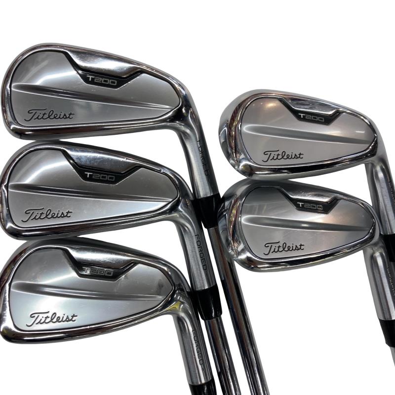 【中古】 タイトリスト Titleist T200(2021) 5S アイアン仕掛ける IR NS PRO 105T (フレックスS) メンズ 成人男性用 右利き 右用 C価値づける ゴルフ野球クラブ