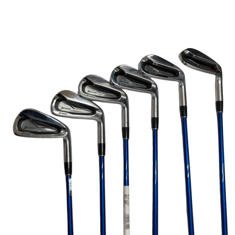 【中古】 ダンロップ SRIXON Z585 6S アイアンセット IR Miyazaki for IRON (フレックスSR) メンズ 男性用 右利き 右用 Cランク ゴルフクラブ