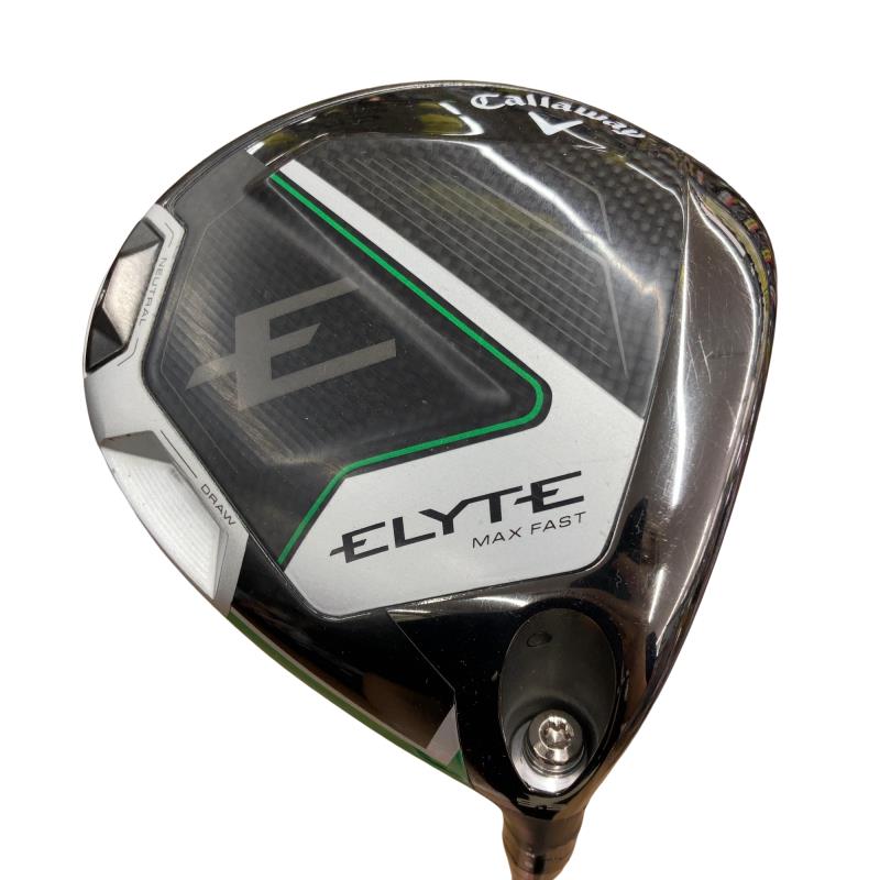 【中古】 キャロウェイ ELYTE MAX FAST  9.5° １番ウッド DR LIN-Q GREEN 40 for CW(ELYTE DR) (フレックスS) メンズ 成人男性用 右利き 右用 C位置づける ゴルフ野球クラブ