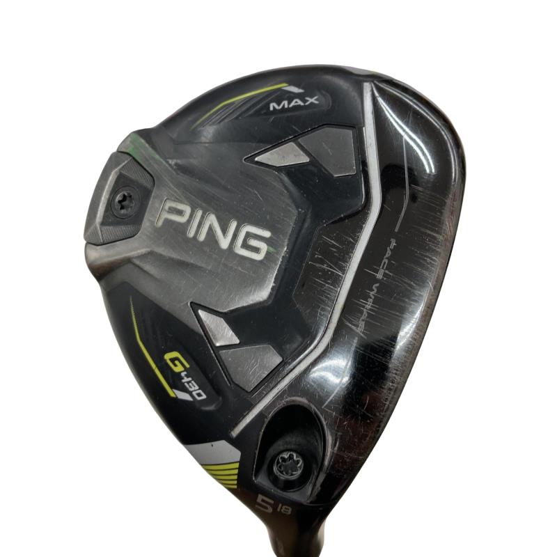 【中古】 ピン G430 MAX 5W フェアウェイウッド FW PING TOUR 2.0 BLACK 75(FW) (フレックスX) メンズ 男性用 右利き 右用 Dランク ゴルフクラブ