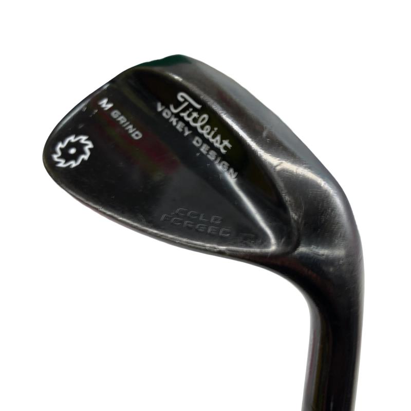 【中古】 タイトリスト VOKEY COLD FORGED(2015) ブラック 56°/10°M ウェッジ WG 純正特注シャフト (フレックスS) メンズ 男性用 右利き 右用 Cランク ゴルフクラブ