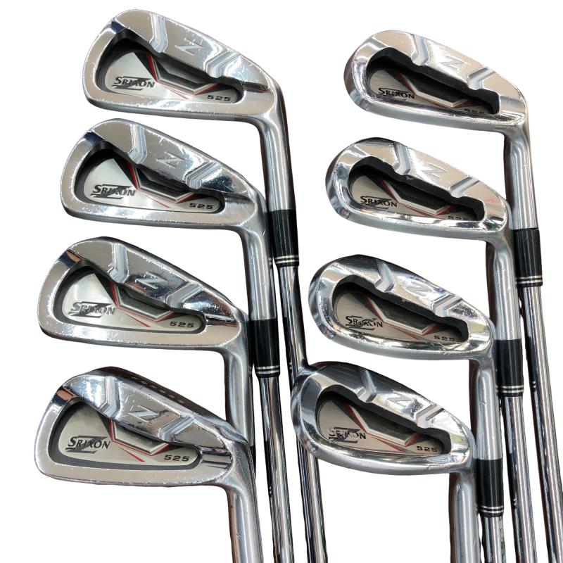 【中古】 ダンロップ SRIXON Z525 8S アイアンセット IR NS PRO 980GH D.S.T (フレックスS) メンズ 男性用 右利き 右用 Cランク ゴルフクラブ|ゴルフパートナー 中古クラブ店