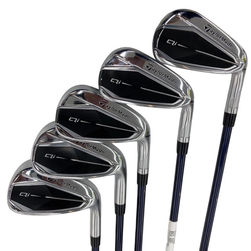【中古】 仕立て屋お手伝いさん Qi  5S アイアン仕掛ける IR Diamana BLUE TM60(Qi IR) (フレックスS) メンズ 成人男性用 右利き 右用 C価値づける ゴルフ野球クラブ