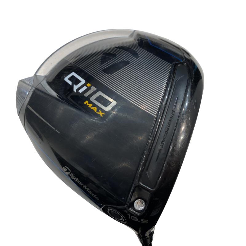 【中古】 テーラーメイド Qi10 MAX 10.5° ドライバー DR Diamana BLUE TM50(Qi10 DR) (フレックスS) メンズ 男性用 右利き 右用 Cランク ゴルフクラブ