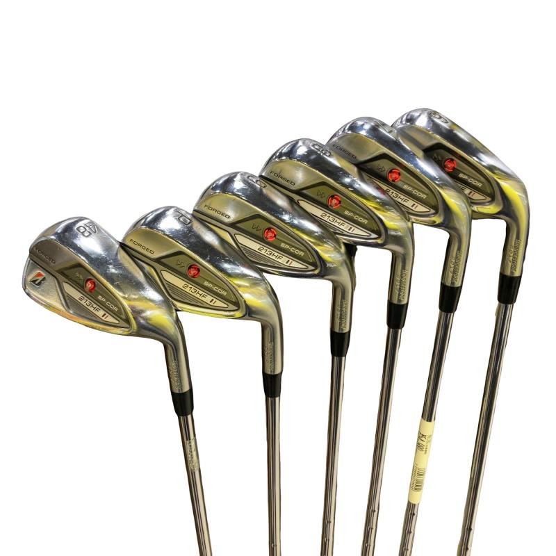 【中古】 ブリヂストン BRIDGESTONE 213HF 7S アイアンセット IR NS PRO 850GH neo (フレックスS) メンズ 男性用 右利き 右用 Cランク ゴルフクラブ
