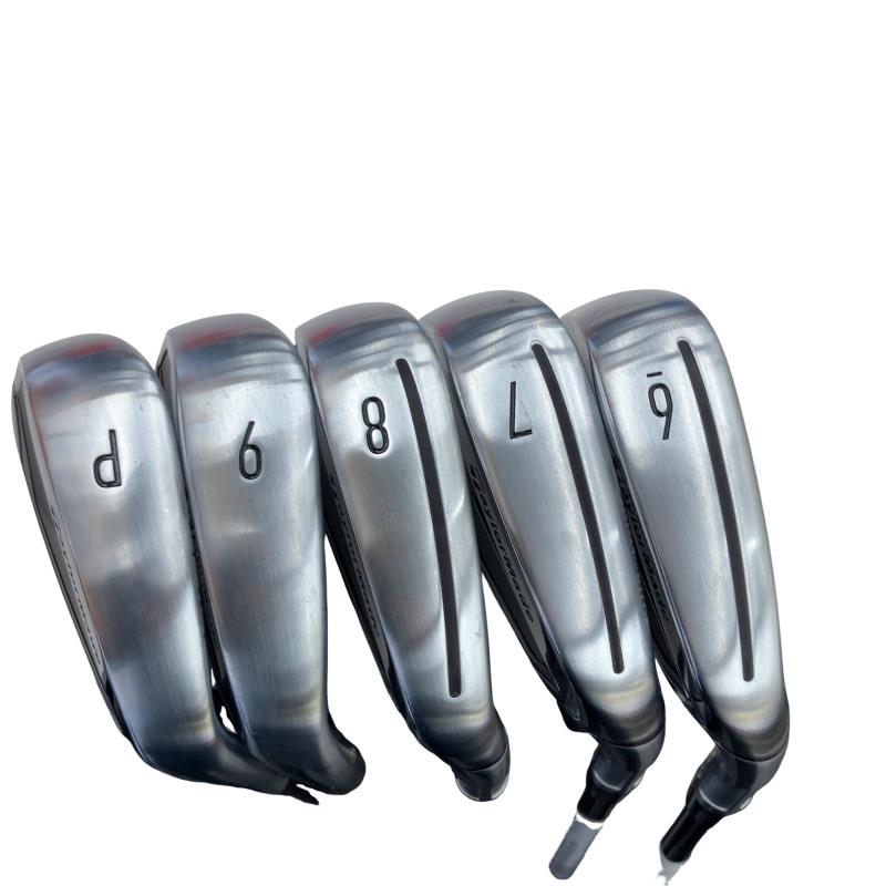 【中古】 テーラーメイド Qi 5S アイアンセット IR Diamana BLUE TM60(Qi IR) (フレックスS) メンズ 男性用 右利き 右用 Cランク ゴルフクラブ