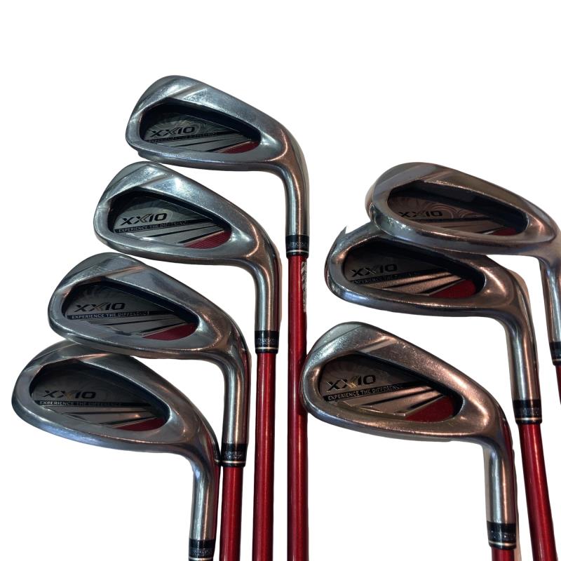【中古】 ダンロップ XXIO(2020) 7S(赤いこと) アイアン仕掛ける IR XXIO MP1100(IR) 赤いこと (フレックスSR) メンズ 成人男性用 右利き 右用 C価値づける ゴルフ野球クラブ