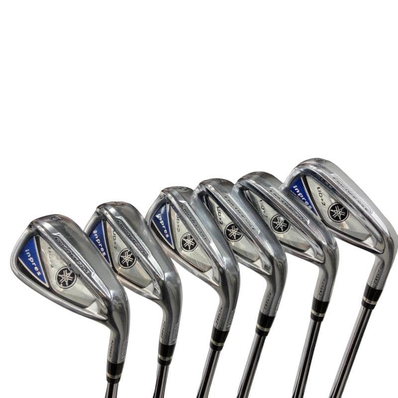【中古】 ヤマハ inpres UD+2(2019) 6S アイアンセット IR NS PRO ZELOS 7 (フレックスS) メンズ 男性用 右利き 右用 Cランク ゴルフクラブ